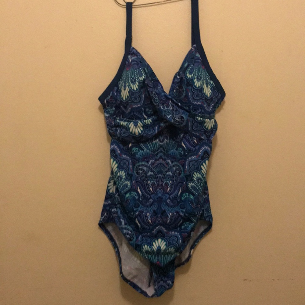 All colorful swimsuit